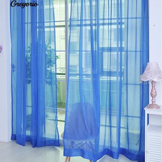 Rèm cửa sổ màu trơn có diền màn