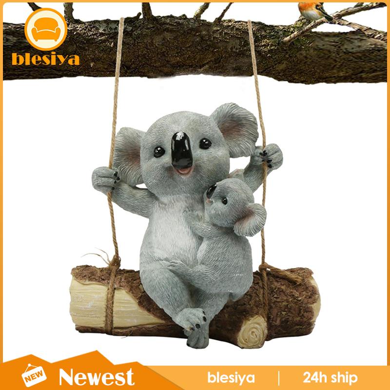 [Blesiya] Tượng Gấu Koala Trang Trí Sân Vườn