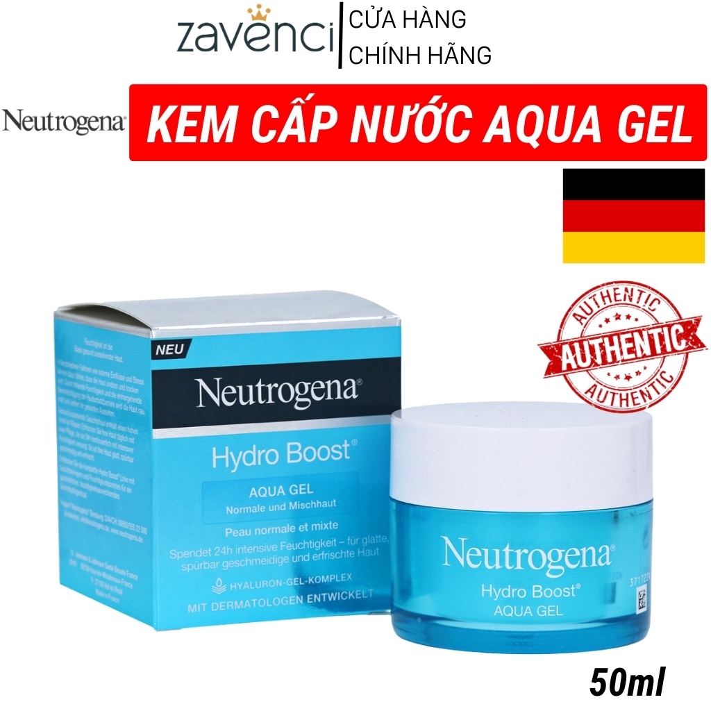 Kem dưỡng ẩm Neutrogena Hydro Boost Aqua Gel Chính Hãng Pháp Cấp Nước Vượt Trội (50ml)