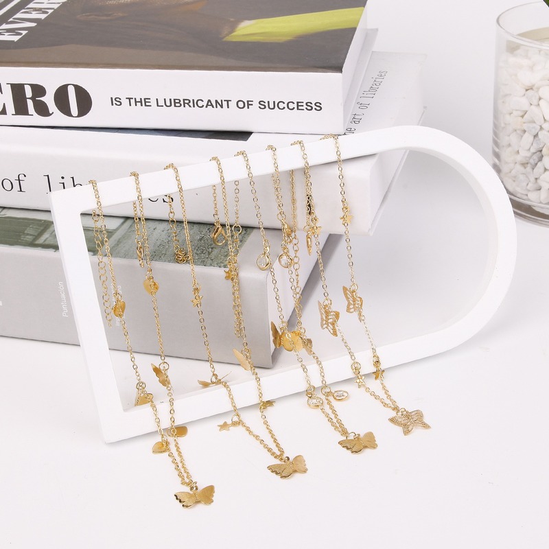 Vòng Cổ Choker Hình Bướm Xinh Xắn Dễ Thương Cho Nữ