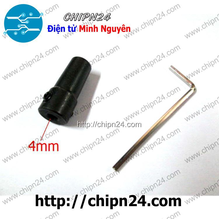 [1 CÁI] (KG1) Khớp chuyển trục B10-4mm (tặng Cây Mở Lục Giác M4)