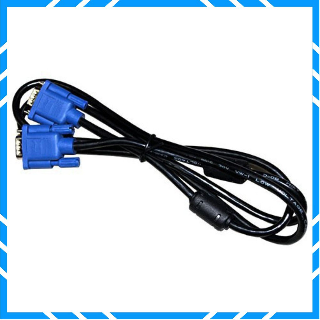 Dây VGA dài 1M5 đen [LHN]