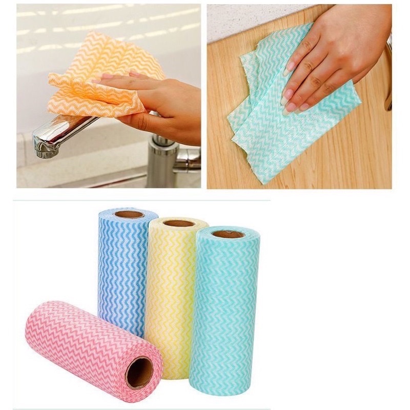 SET 2 CUỘN KHĂN LAU ĐA NĂNG (41 khăn/cuộn)
