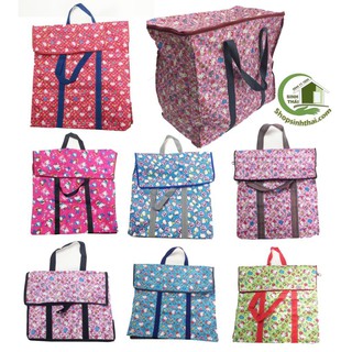 Túi đựng đồ đa năng hello kitty loại dày tốt, hàng cao cấp chống nước - túi vừa 45 x 40cm - giao màu ngẫu nhiên