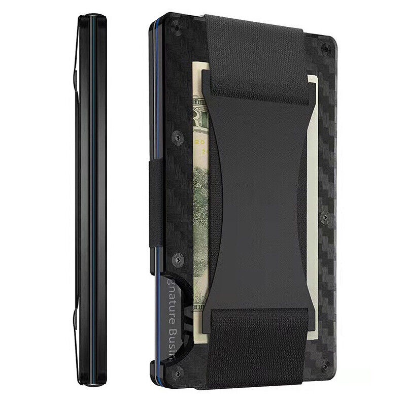 Ví Kim Loại Kẹp Tiền / Thẻ Tín Dụng RFID Cho Nam