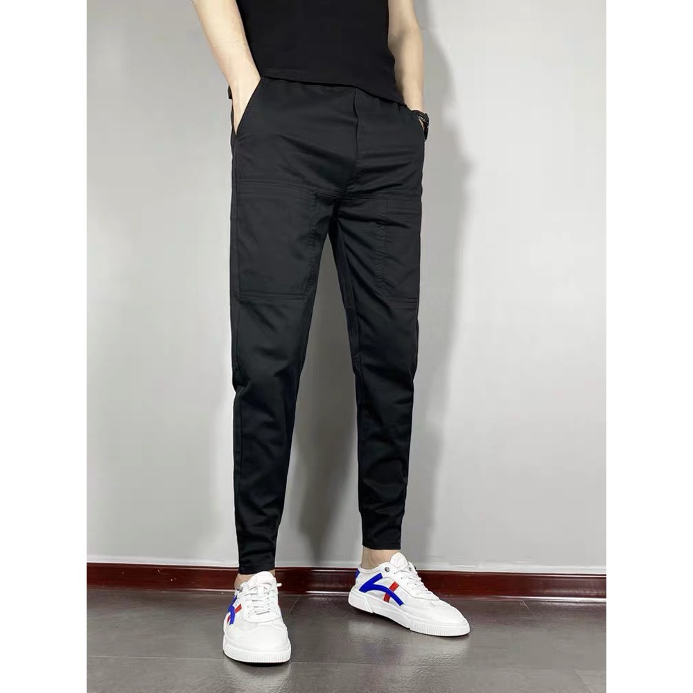 Quần Jogger Kaki Form Slimfit Hàn Quốc Trẻ Trung Năng Động Công Sở Đi Chơi Đi Học