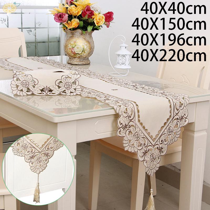 Khăn Trải Bàn Trang Trí Chất Liệu Polyester Chống Thấm Nước