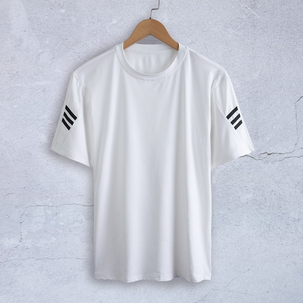 Bộ Hè Thể Thao Nam R.M Menswear CoolFit, Thun Lạnh Co Giãn 4 Chiều 3 Sọc Kẻ 2021 | BigBuy360 - bigbuy360.vn