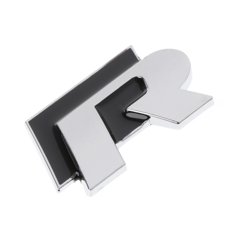 Hình Dán Logo R line 3D Cho Xe Golf Tiguan Passat