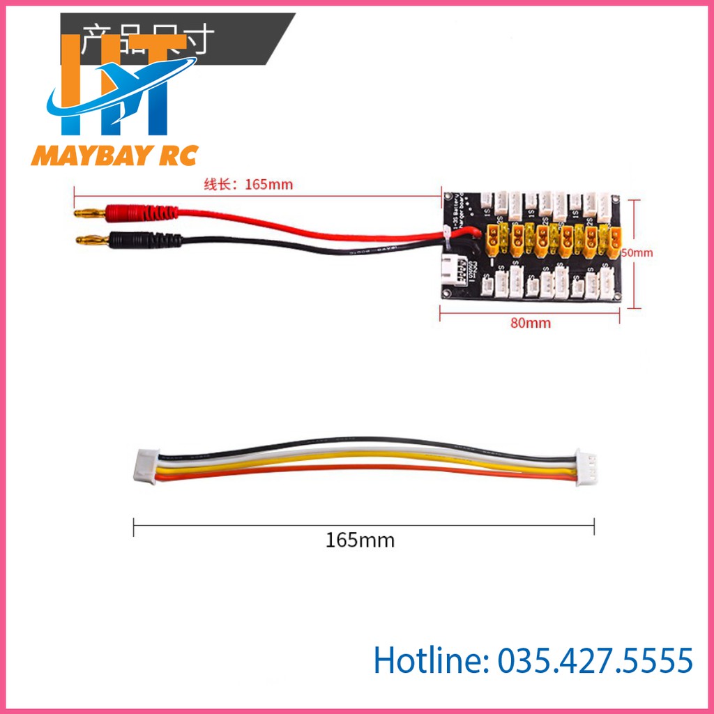 Vỉ sạc XT30 1s-3s Loại đẹp