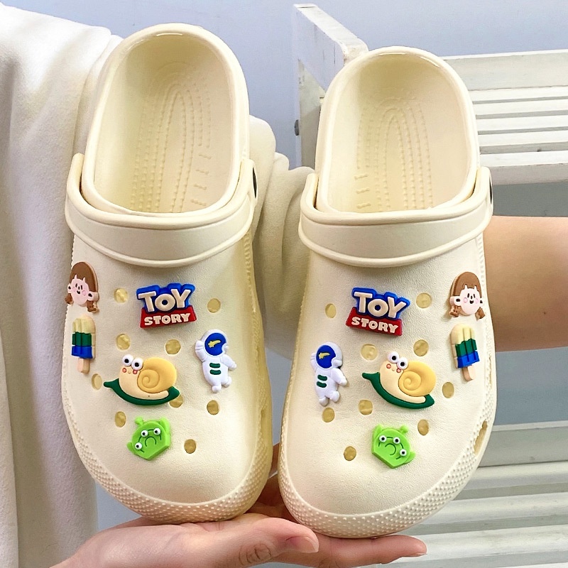 Dép Bít Mũi Đế Dày Tăng Chiều Cao 2022 Thời Trang Mùa Hè Mới Cho Nữ