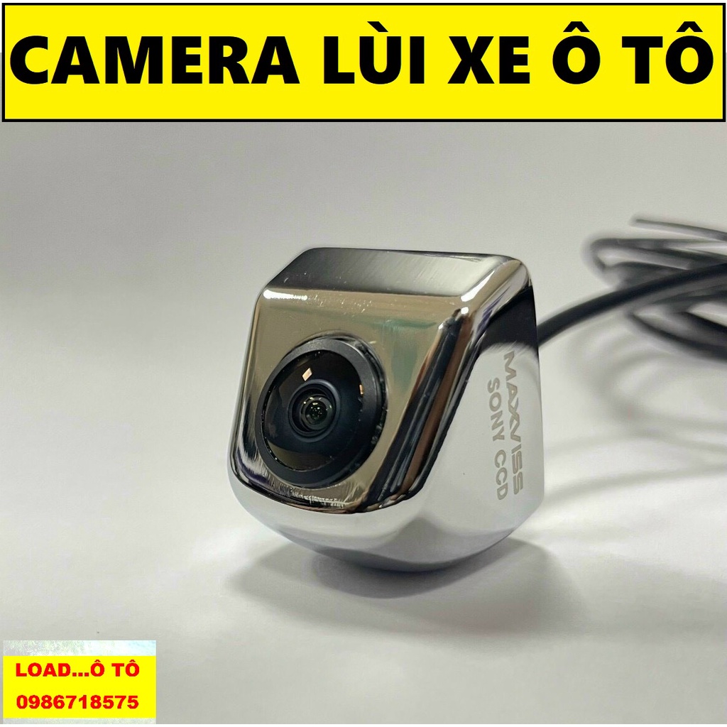 Camera Lùi Xe Ô Tô, Camera lùi MAXVISS CCD AHD Hàng Siêu Nét, Góc Siêu Rộng kèm Giắc Dây Đầy Đủ
