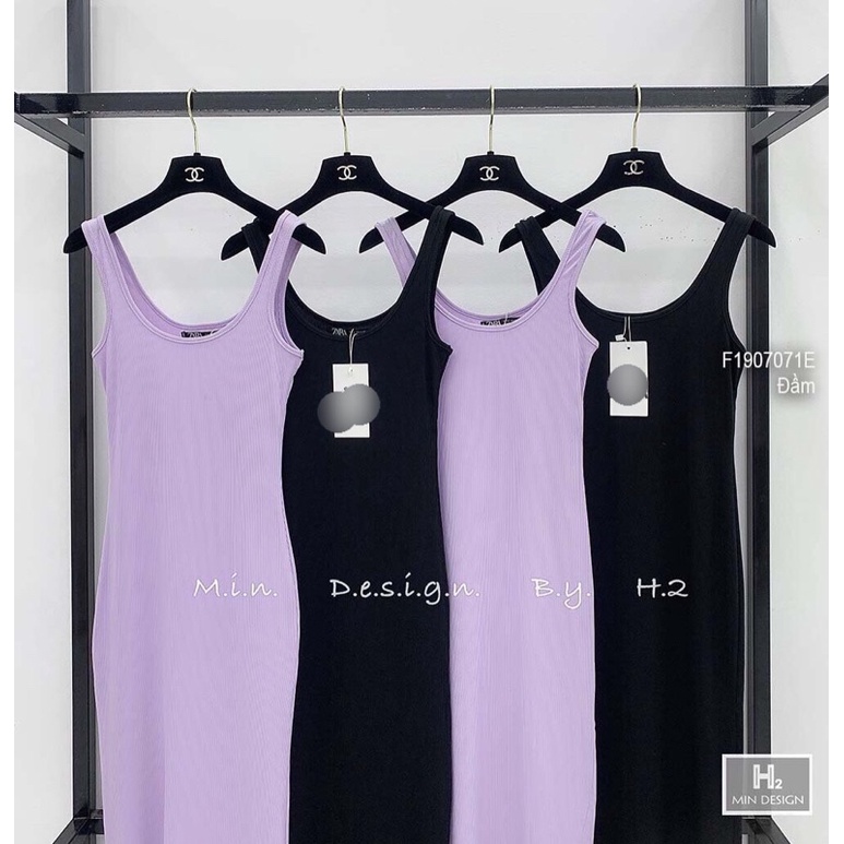 Đầm dáng suông dài in hình [ Pink Shop]