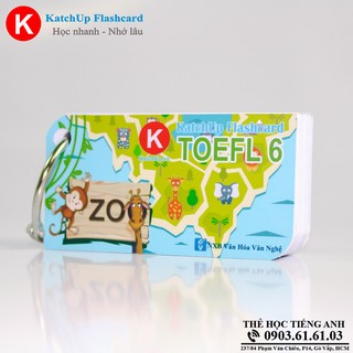 Bộ KatchUp Flashcard TOEFL A - Best Quality (03AB)