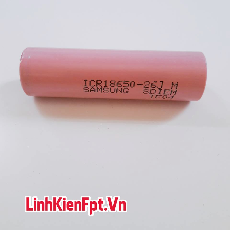 Pin lithium 18650 2600mAh SAM SUNG Sịn .