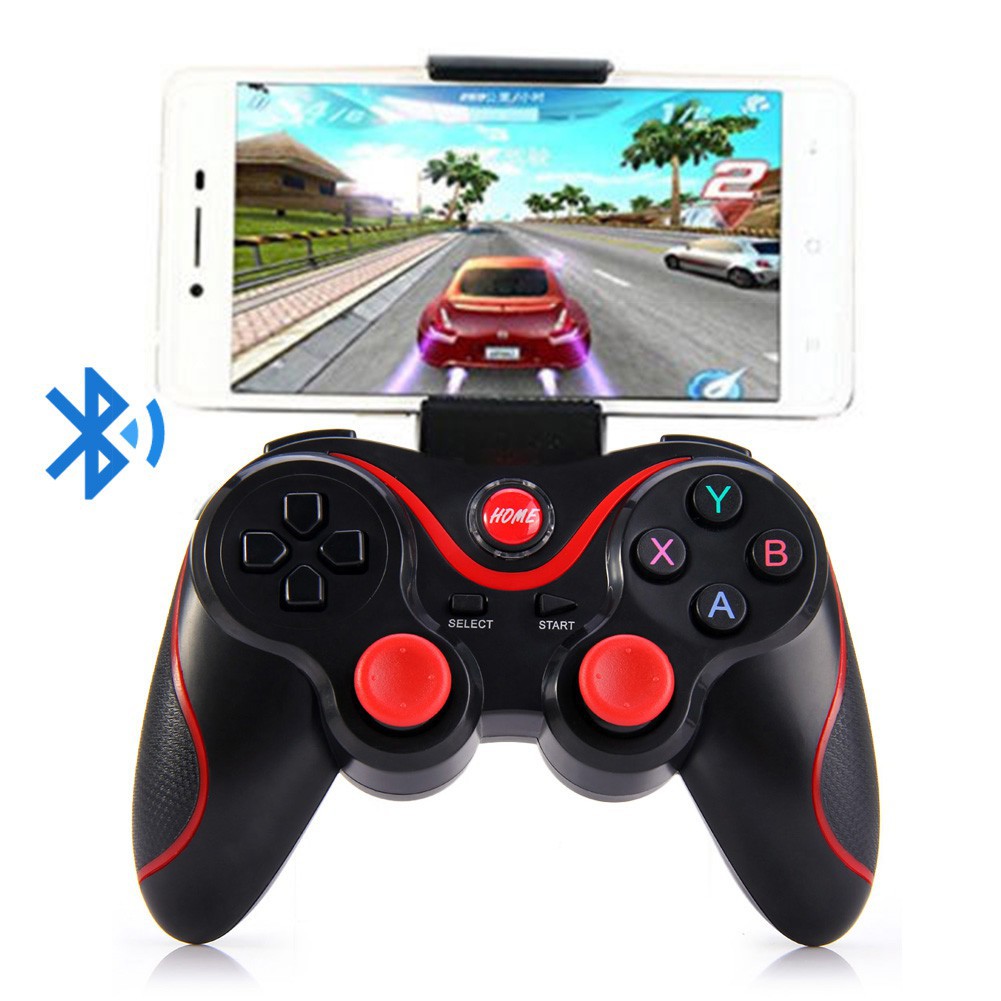 Tay cầm chơi game T3 không dây kết nối Bluetooth S600 STB s3vr - Hàng nhập khẩu