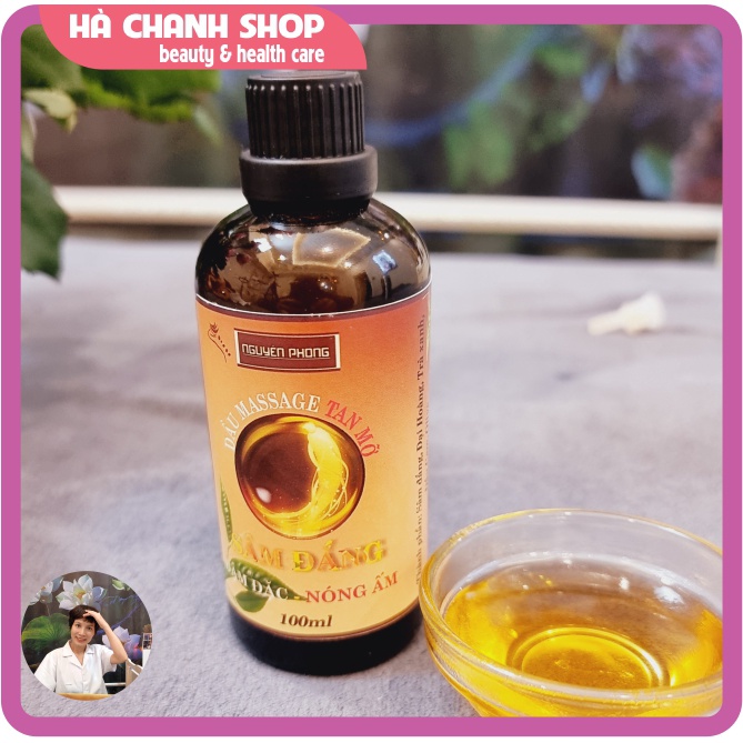 Tinh Dầu Giảm Mỡ Bụng Chiết Xuất Sâm Đắng Đậm Đặc Gấp Đôi Chai 100ml Dầu Massage Tan Mỡ Nóng Ấm Làm Săn Chắc Bụng