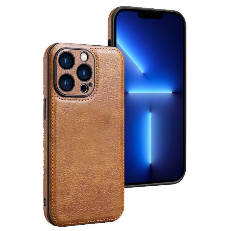 Ốp Điện Thoại Da Phong Cách vintage Cho iphone 14 pro max 13 12 11 x xr xs max x 14plus 2022