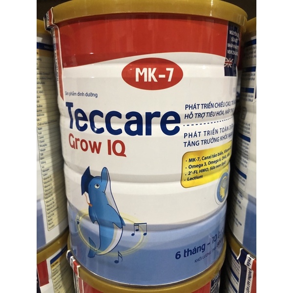 Sữa Teccare Grow IQ 900g