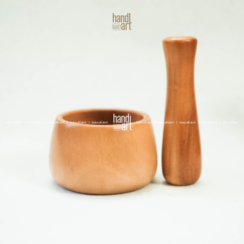 Bộ chày giã cối gỗ hiện đại- mortar pestle | BigBuy360 - bigbuy360.vn