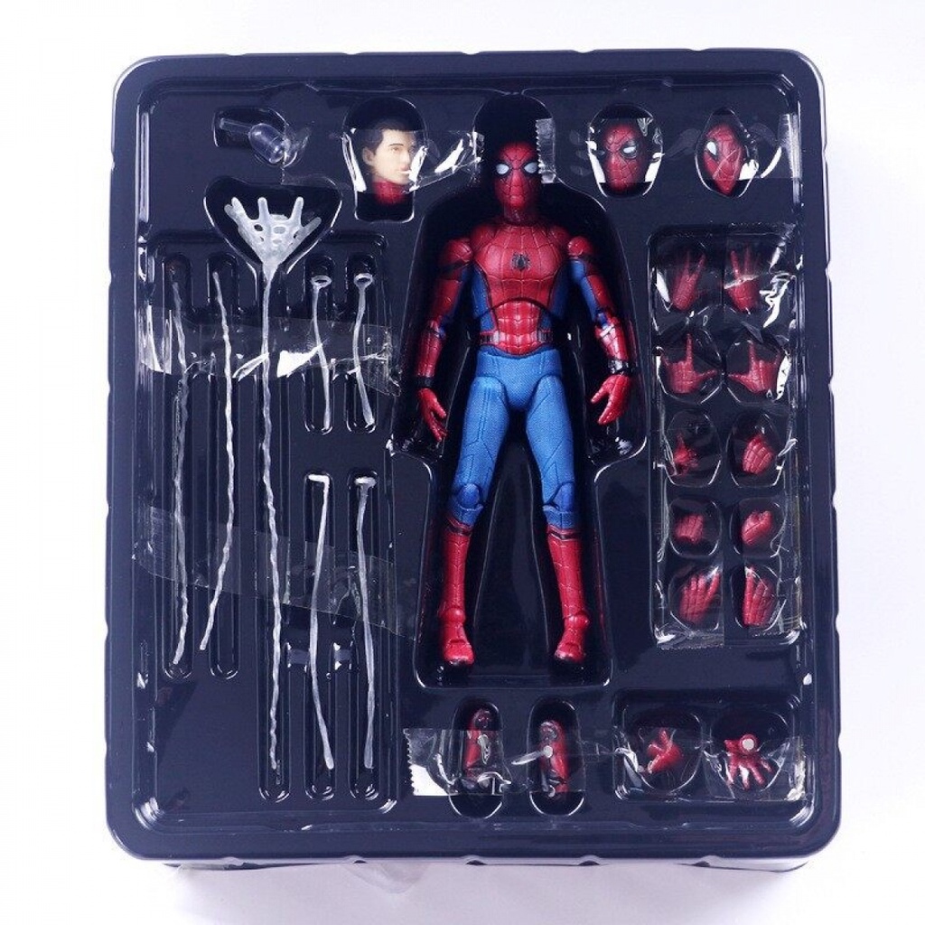 Mô Hình Người Nhện Spider Man Homecoming Ver Mafex No.047 Homecoming Có Khớp