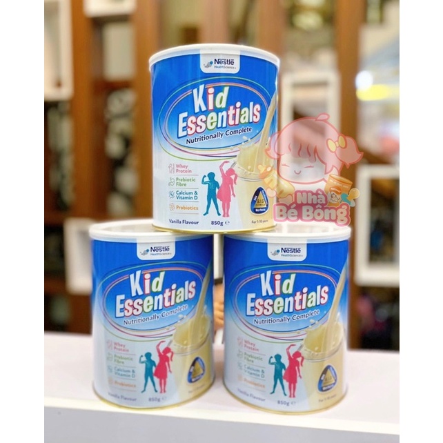 Sữa bột Kid Essential 850gr mẫu mới