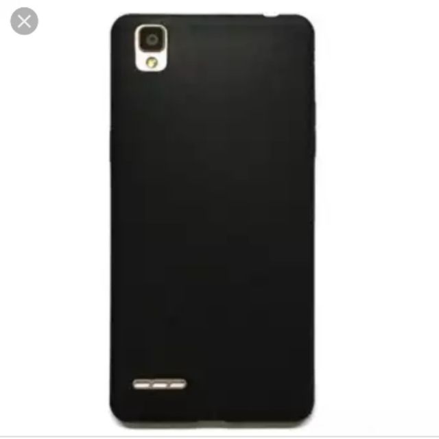 Ốp lưng Ou Case cho oppo F1/A35 silicon dẻo màu (đen-xanh)