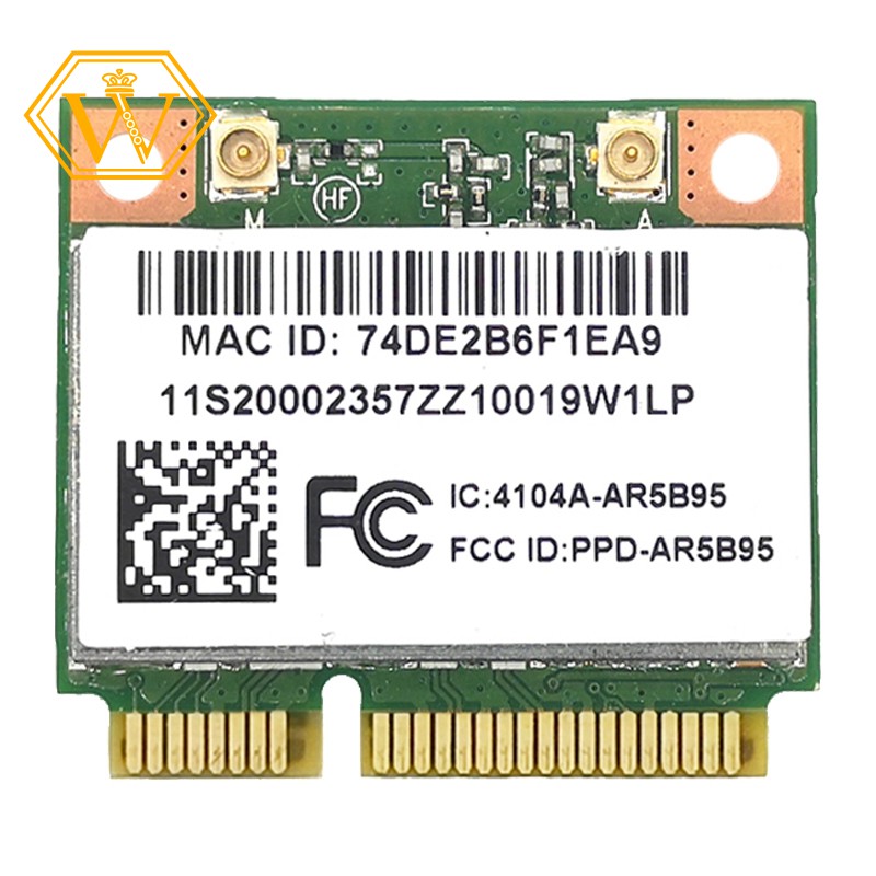 (Hàng Mới Về) Card Mạng Ar5B195 Không Dây Dành Cho Lenovo Z370
