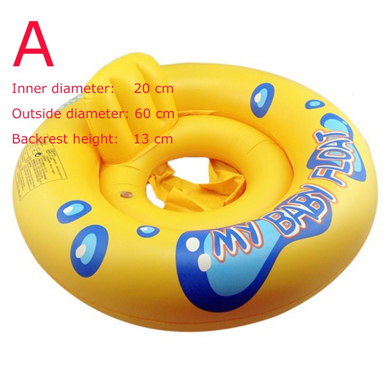 [Mã LIFE0503TOYS giảm 10% đơn 0Đ] Phao bơi nổi thiết kế tựa lưng đảm bảo an toàn cho bé