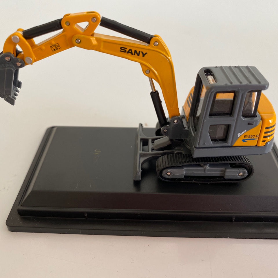 Sany Mô Hình Máy Xúc mini 55 Bằng Hợp Kim Chất Lượng Cao