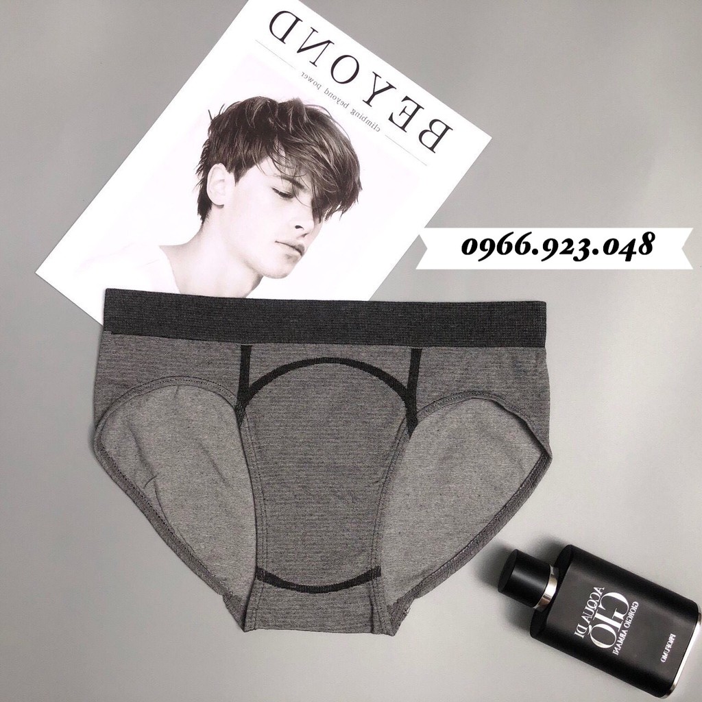Quần Sịp Nam  𝑩𝑨́𝑵 𝑳𝑶̂̃ 𝑳𝑨̂́𝒀 5* dáng tam giác, Thiết kế basic, Dệt Không Đường May Cao Cấp