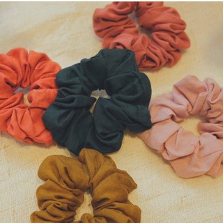 Dây chun buộc tóc, cột tóc scrunchies