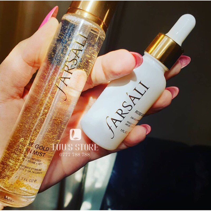 Xịt Khoáng Farsali The Rose Gold Skin Mist