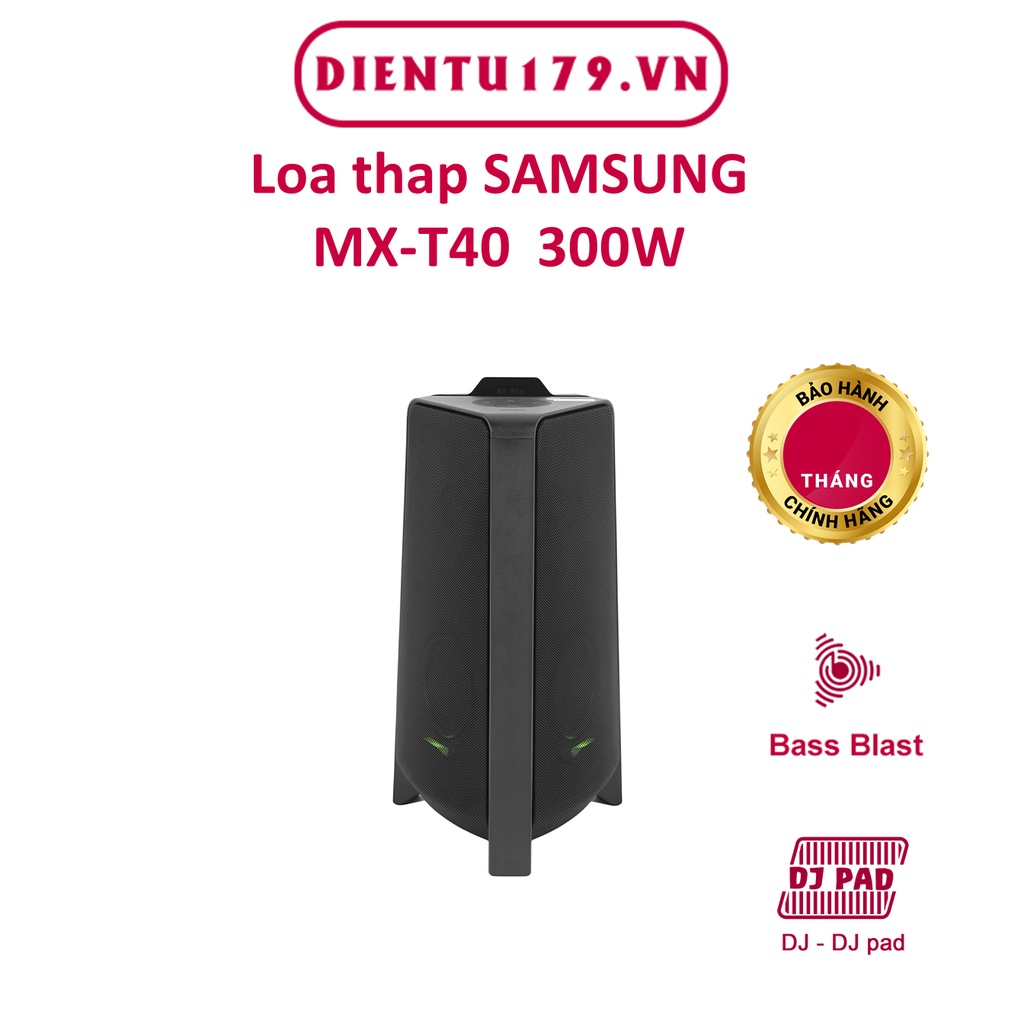 Loa tháp Samsung MX-T40/XV 300W - BH chính hãng
