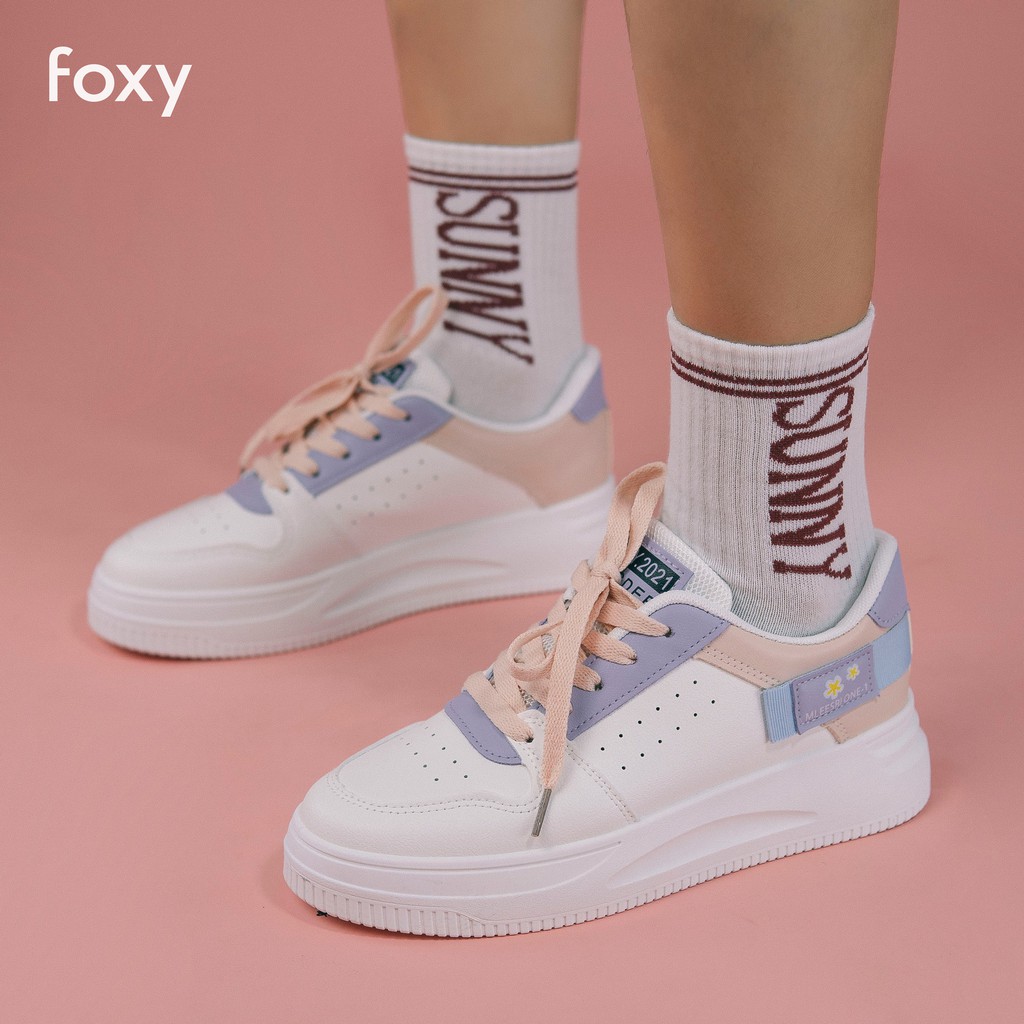 Giày Sneaker Nữ FOXY Dáng AF1 Phong Cách Ulzzang Hàn Quốc - FOX006