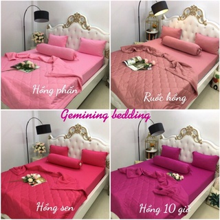 Bộ ga thun 4 món- drap thun Hàn Quốc