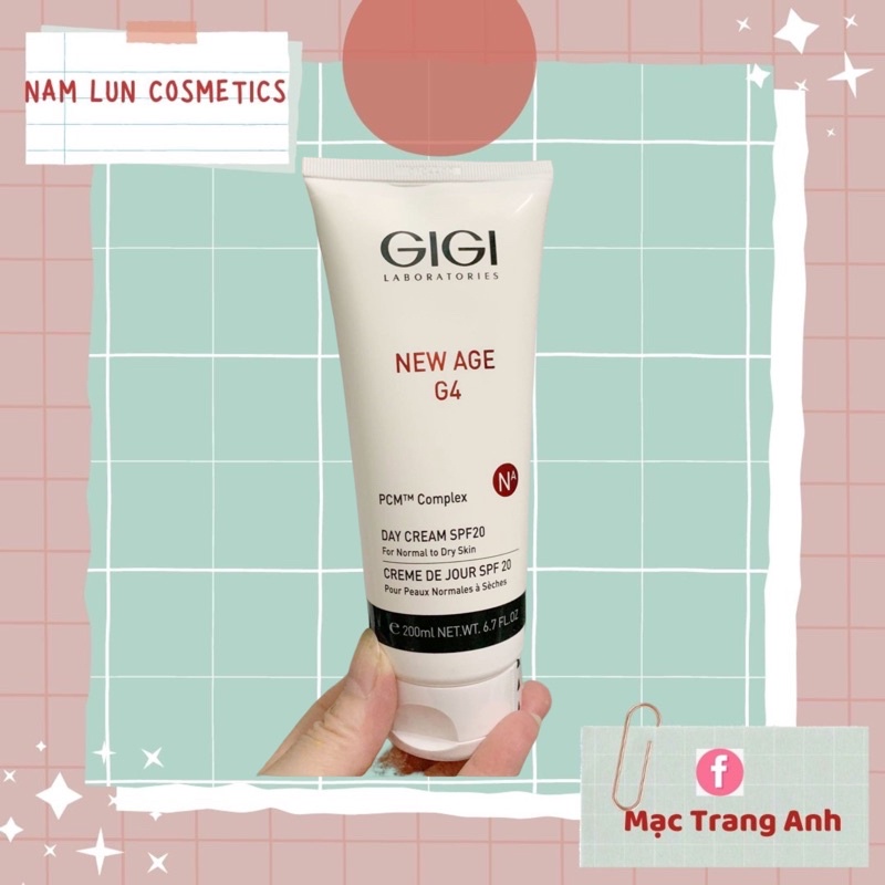 Kem trẻ hóa da ban ngày Gigi New Age G4 Day Cream