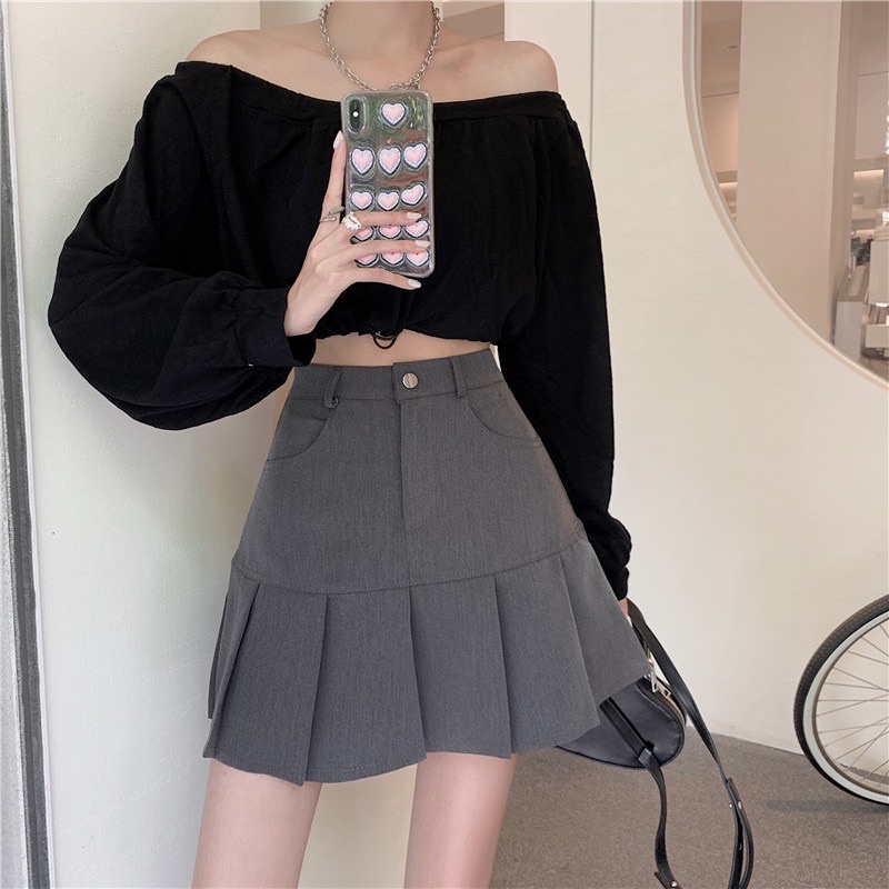 Chân váy xếp ly cao cấp Cá tính , mẫu mới Trendy 2021( CV01) | BigBuy360 - bigbuy360.vn