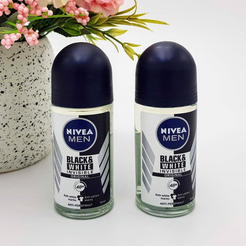 Lăn Ngăn Mùi Nam Ngăn Vệt Ố Vàng Nivea 50ml