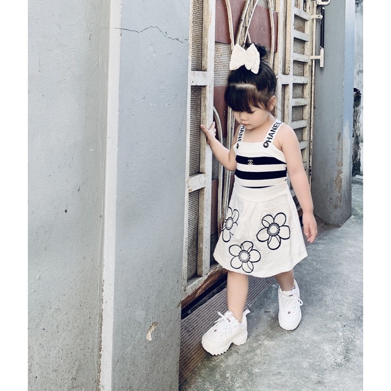 Áo dài cho bé gái( note size ở ghi chú giúp shop nhé)