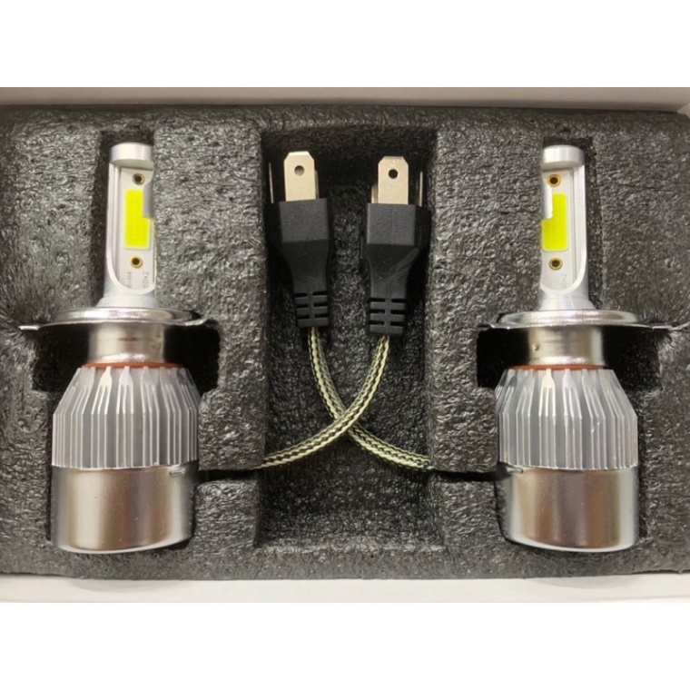 Đèn pha Led C6 Headlight mẫu 2021 cải tiến siêu sáng công suất 36W. Lắp được đa số các dòng xe máy, ô tô.
