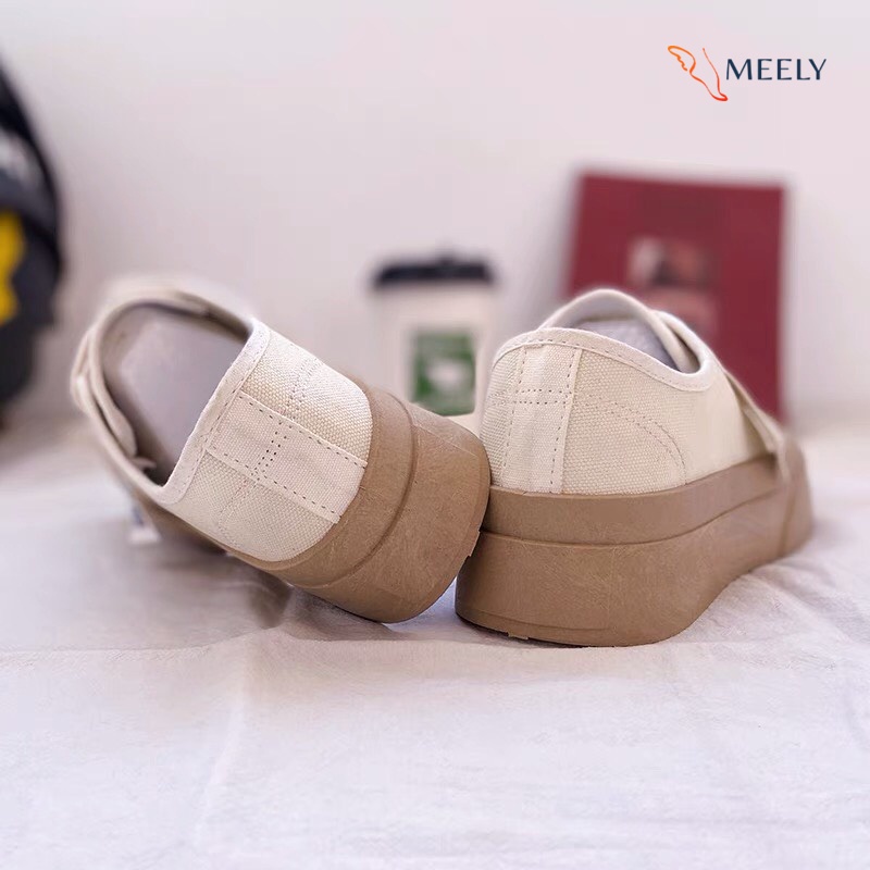 MEELY - Giày Thể Thao Nữ Bata Sneaker Kiểu Dáng Hàn Quốc Cá Tính Gấu  AK189