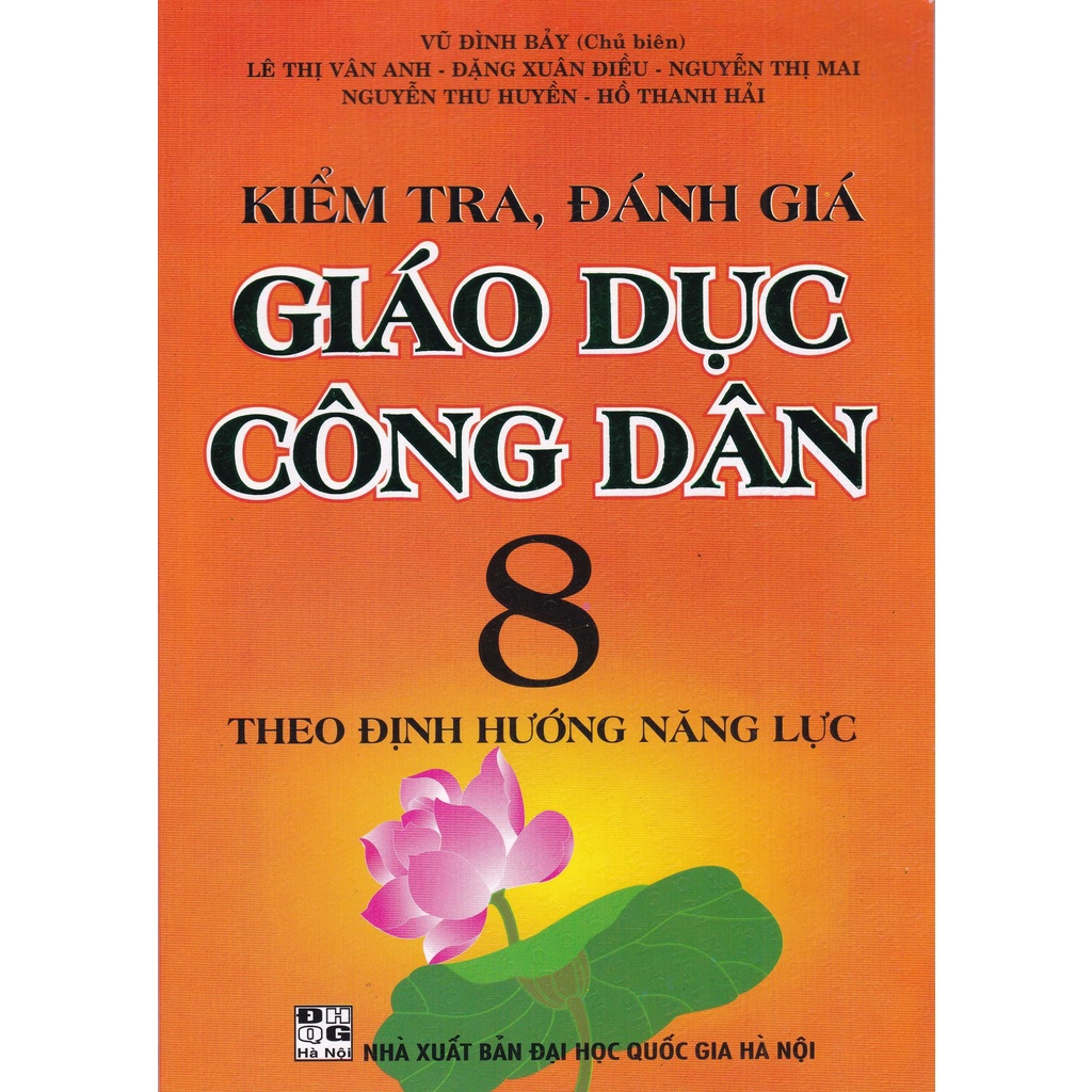 Sách - Kiểm Tra Đánh Giá Giáo Dục Công Dân 8  - HAB