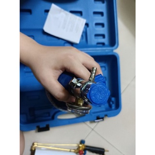bộ hàn gió đá mini bình Nito