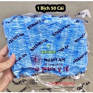 Mũ trùm đầu Y tế con sâu chính hãng Khánh An