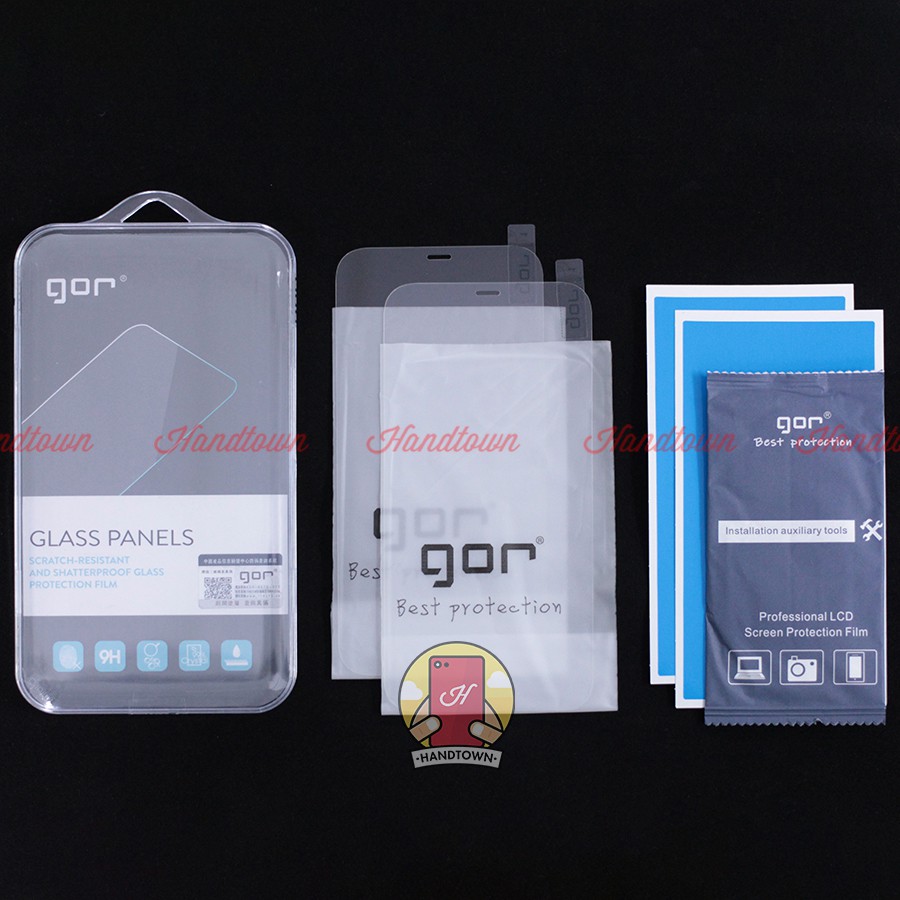 Kính Cường Lực Hiệu Gor Apple iPhone 12 6.1 12 Pro 6.1 12 Mini 5.4  12 Pro Max 6.7 Inches Trong Suốt Chính Hãng