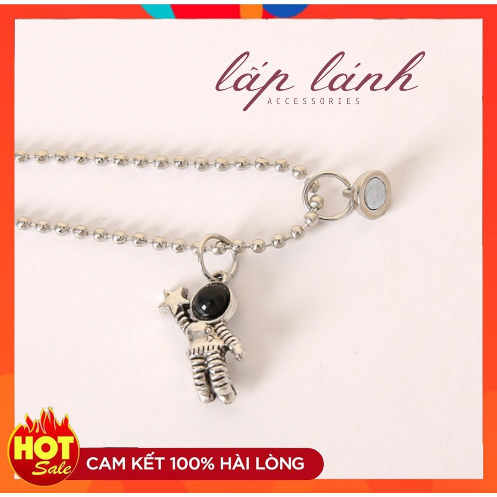 [CÓ SẴN] DÂY CHUYỀN ĐÔI VÒNG CỔ CẶP HÌNH PHI HÀNH GIA QUÀ TẶNG VALENTINE TÌNH BẠN TÌNH YÊU TÌNH NHÂN221VC041