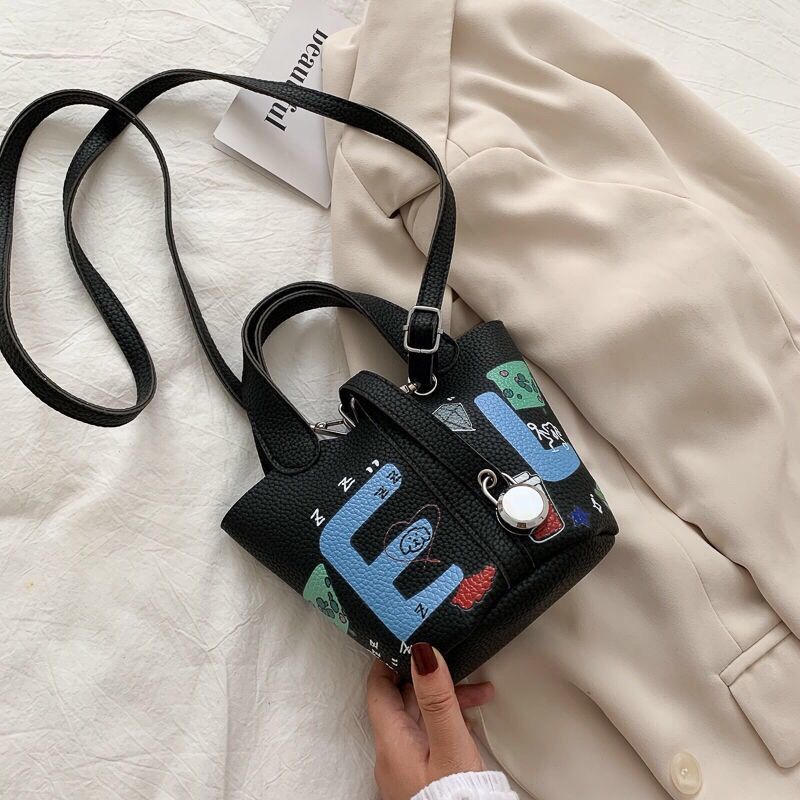 Túi Xách Da PU Đeo Chéo Thời Trang Dành Cho Nữ