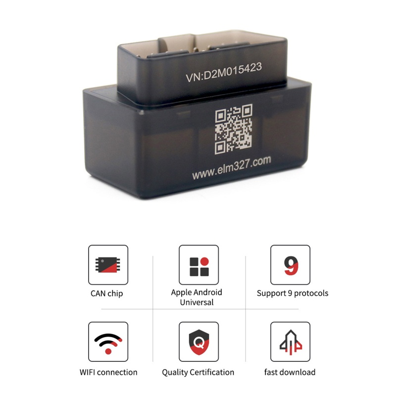 Thiết Bị Quét Lỗi Kết Nối Bluetooth V1.5 OBD2 OBDII Cho Xe Hơi