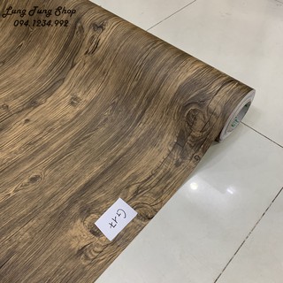 Decal vân gỗ - Giấy dán tường vân gỗ G17